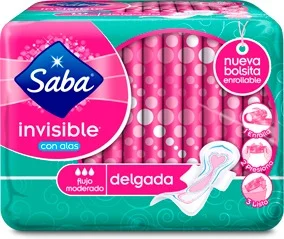 SABA INVISIBLE C/10 PZS