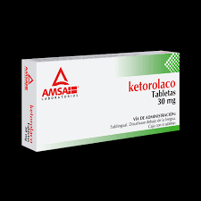 KETOROLACO SUBLINGUAL C6 TABS