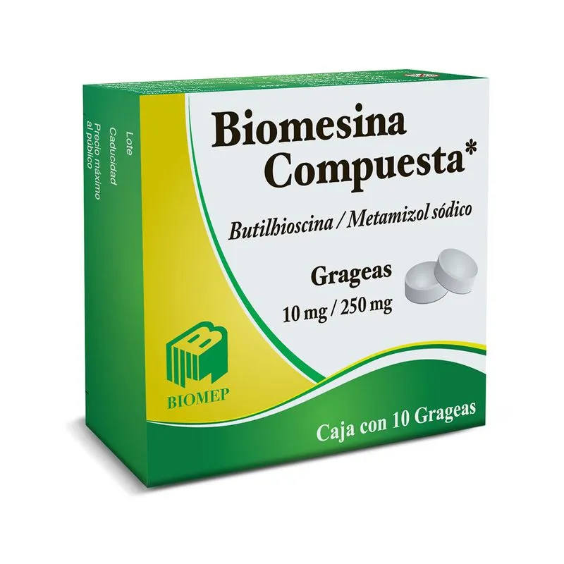 BIOMESINA COMPUESTA C/10 TABS