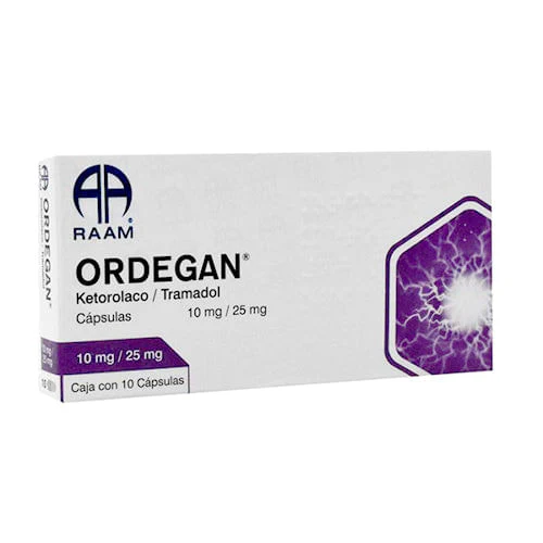 KETOROLACO C TRAMADOL ORDEGAN C10 CAPS