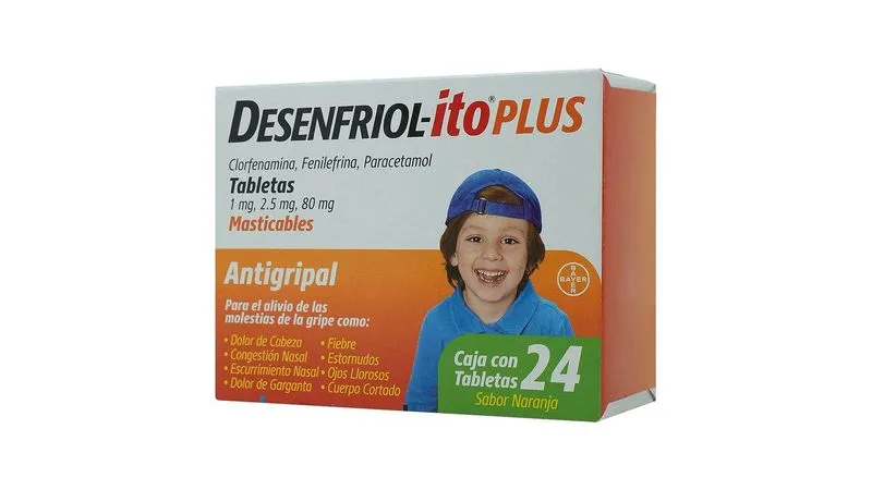 DESENFRIOL-ITO PLUS C24 TABS