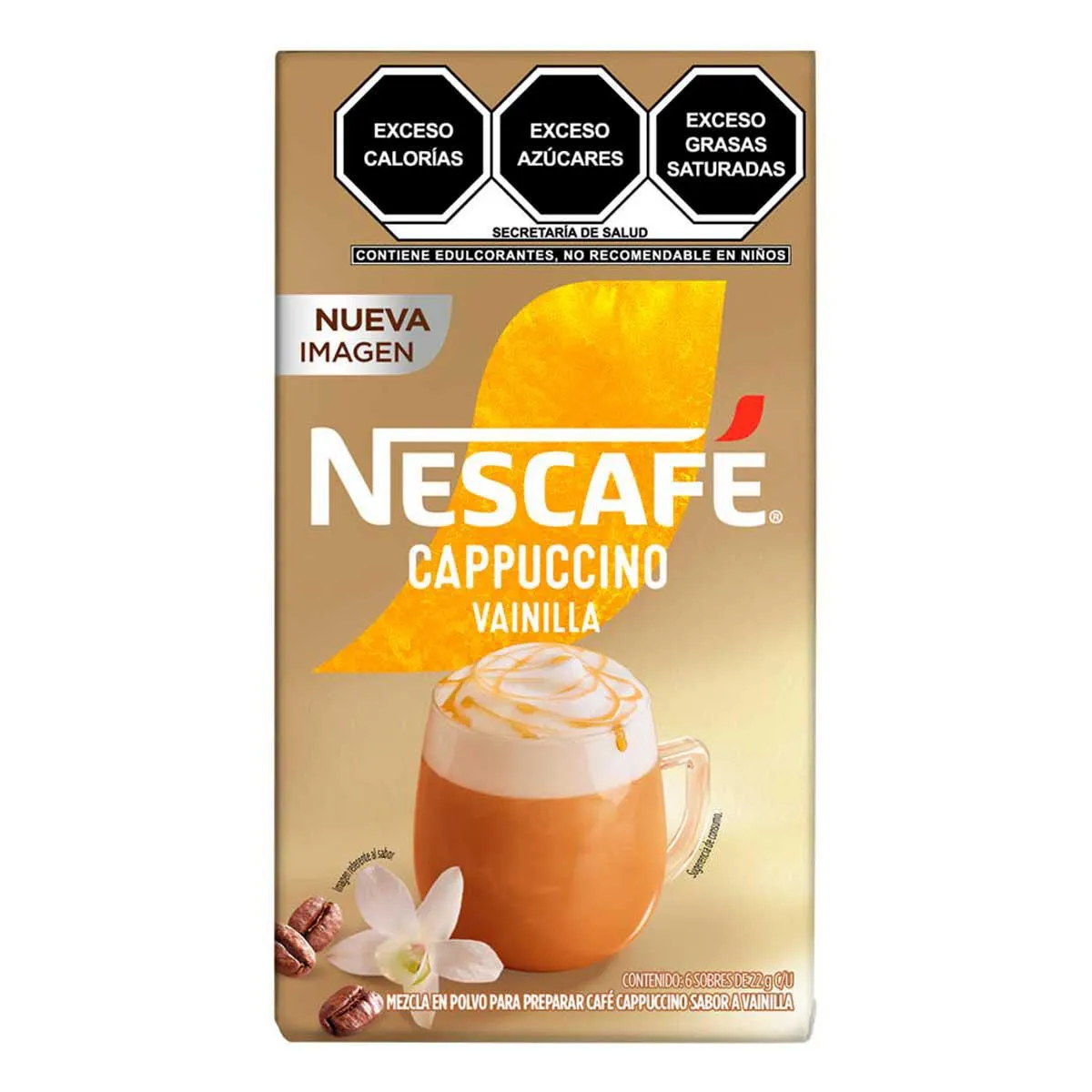 CAPUCCINO VAINILLA C6S 22G