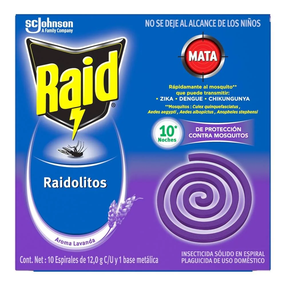 RAID RAIDOLITO MORADO C/10