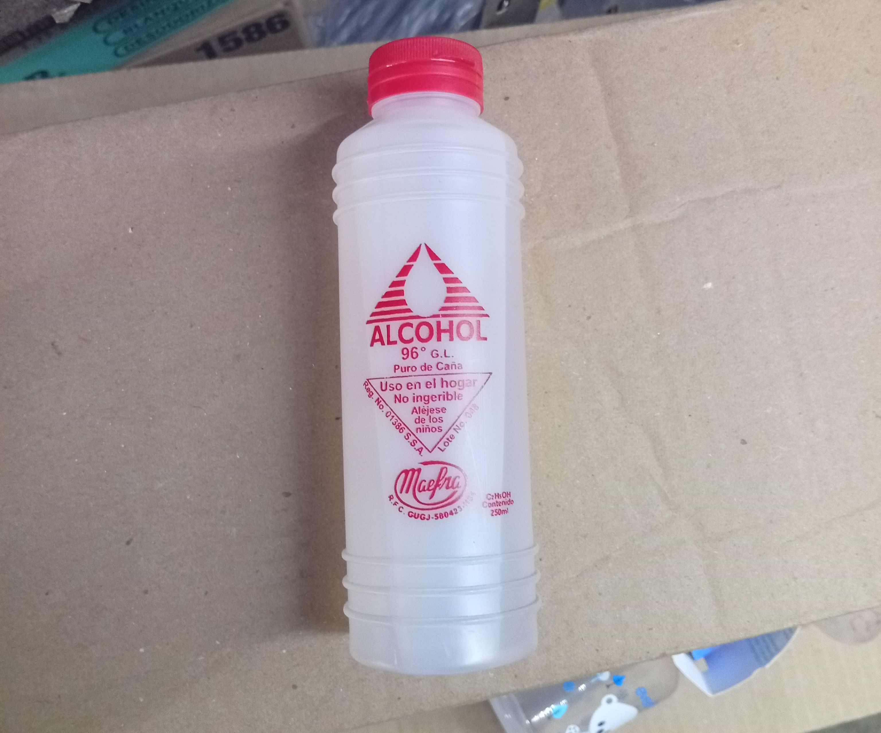 ALCOHOL MAEFRA 250 ML