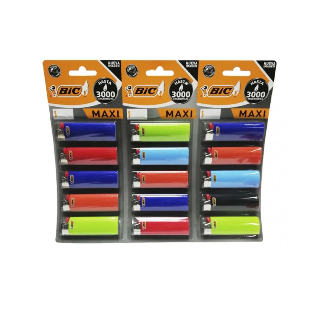 ENCENDEDOR BIC EXHIBIDOR C/15 PZS