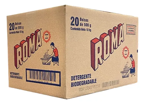 1/2 CAJA ROMA 500G